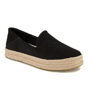 Toms Carolina Damen Espadrille Schwarz, 41