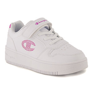 Champion Rebound Platform Mädchen Sneaker Weiss, 28