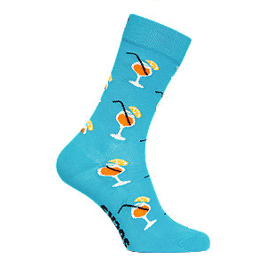 Happy Socks Orange Spritz Damen Socken 36-40