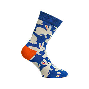 Happy Socks Bunny Damen Socken 36-40, blau