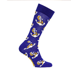 Happy Socks Anchor Herren Socken 41-46, blau