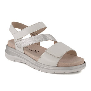Caprice Damen Hohe Sandalette Weiss, 41
