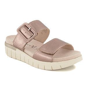 Caprice Damen Pantolette Taupe, 37