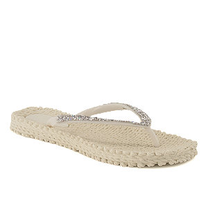 Ilse Jacobsen Damen Flip Flop Creme, 42