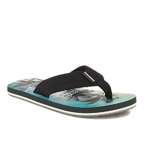 Beach Mountain Palms Jungen Flip Flop Schwarz, 30/31