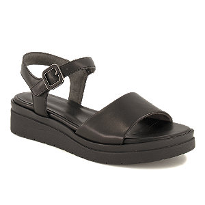 Tamaris Comfort Damen Hohe Sandalette Schwarz, 40