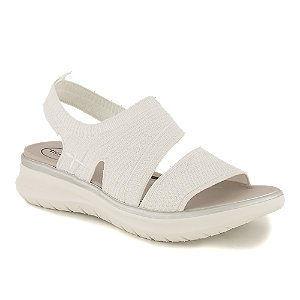 Tamaris Comfort Damen Hohe Sandalette Weiss, 40