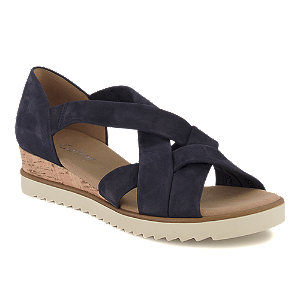 Gabor Damen Hohe Sandalette Blau, 2.5
