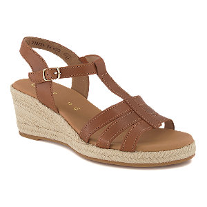 Gabor Damen Hohe Sandalette Cognac, 8