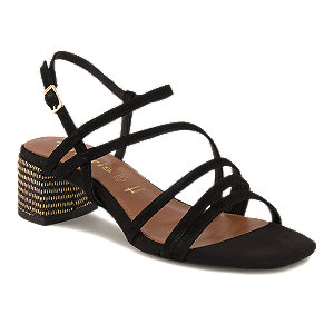 Tamaris Damen Hohe Sandalette Schwarz, 41