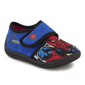 Spiderman Jungen Hausschuh Blau, 27