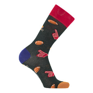 Dilly Socks Quarterback Herren Socken 41-46, grün