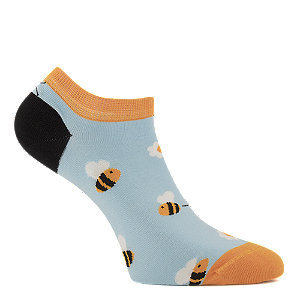 Dilly Socks Short Busy Beed Damen Socken 36-40, blau