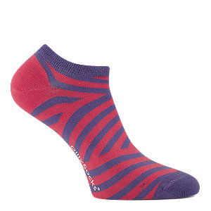 Dilly Socks Short Serrated Stripes Herren Socken 41-46, blau