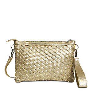 Ilse Jacobsen Damen Umhängetasche, gold