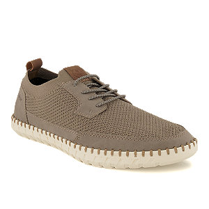 Rieker Herren Schnürschuh Taupe, 44