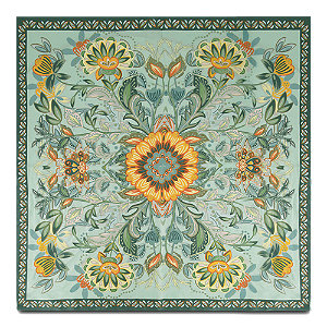 Varese Damen Tuch, blau, one size