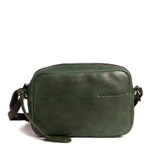 Burkely Damen Umhängetasche, grün