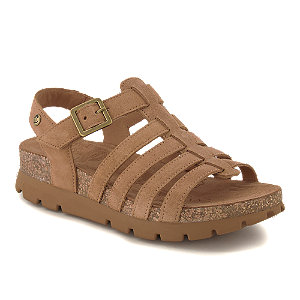 Panama Jack Sasha Damen Hohe Sandalette Cognac, 41