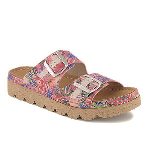 Rieker Damen Pantolette Rosa, 42