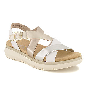Remonte Damen Hohe Sandalette Weiss, 43