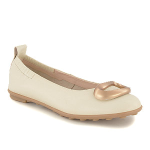 Hispanitas Bombay Damen Ballerina Creme, 39