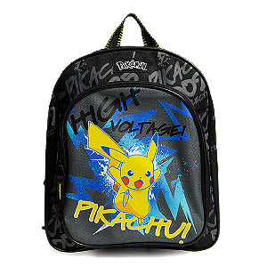 Pokemon Jungen Rucksack, schwarz