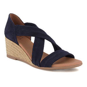 Varese Damen Hohe Sandalette Blau, 42