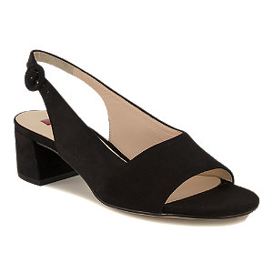Högl Damen Hohe Sandalette Schwarz, 5.5