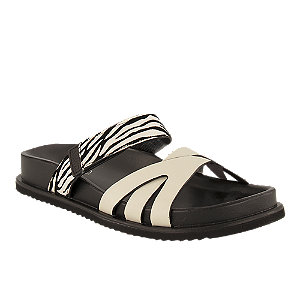 Newd Damen Pantolette Weiss, 42