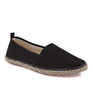 Varese Damen Espadrille Schwarz, 38