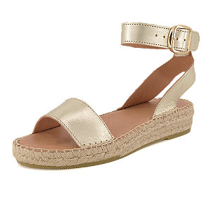 Varese Damen Hohe Sandalette Gold, 42