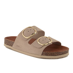 Varese Damen Pantolette Taupe, 38