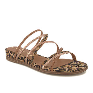 Tamaris Damen Pantolette Braun, 36