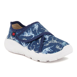 Image of Elefanten Markus Jungen Hausschuh Blau bei OchsnerShoes.ch