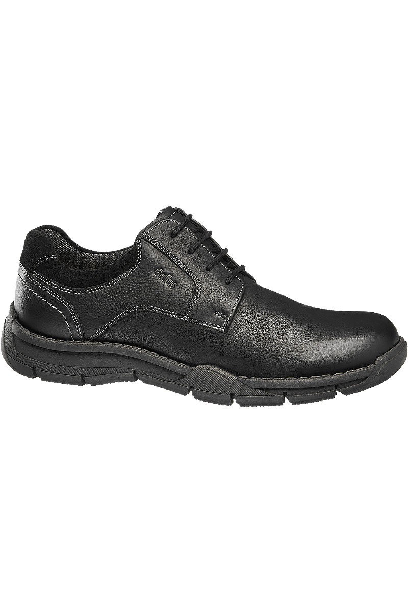 Deichmann Mens Gallus Black Leather Lace-up Shoes . 1 Deichmann Mens Gallus Black Leather Lace-up Shoes . 1