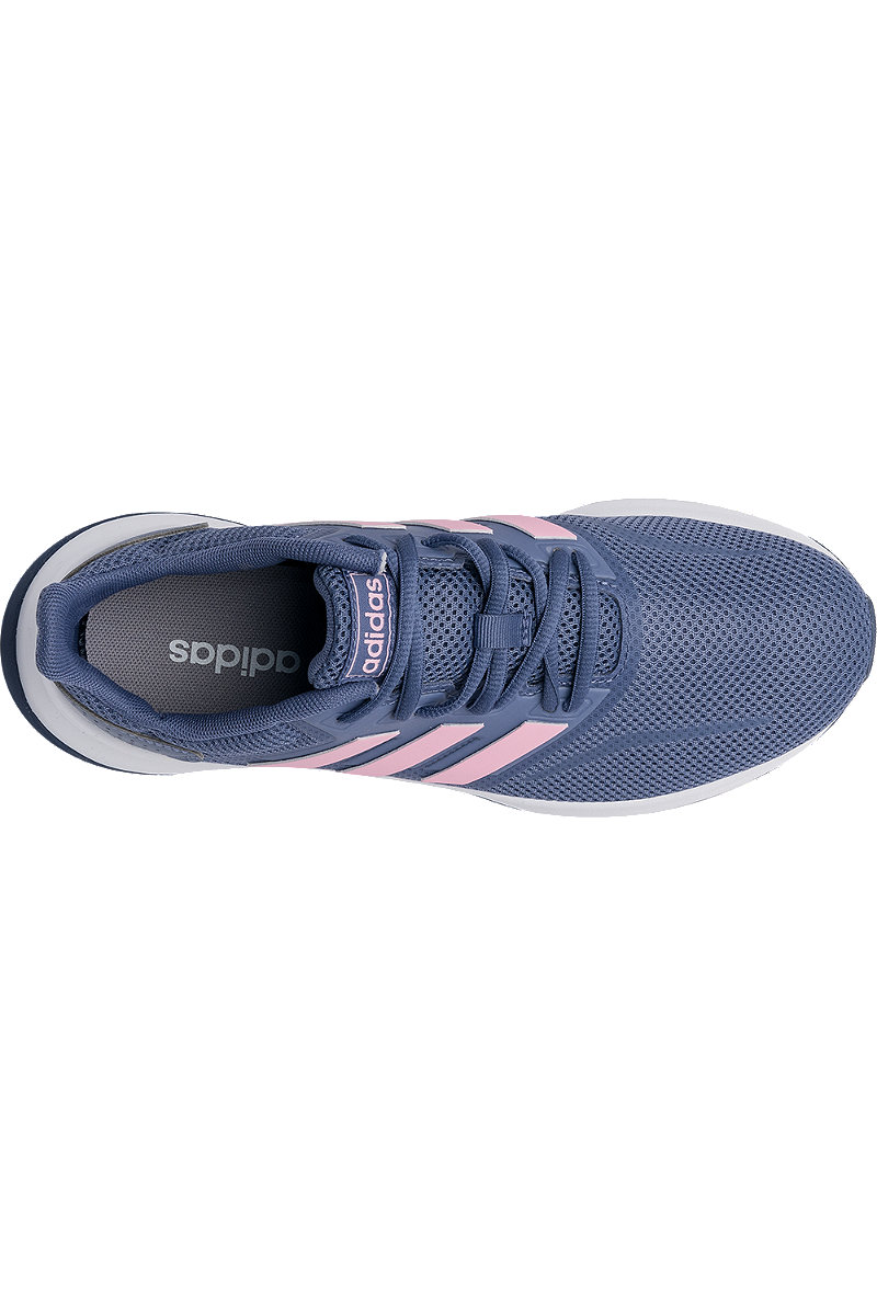 Modalite.net - Deichmann - Teen Adidas Falcon Indigo/ Pink Lace-up Trainers