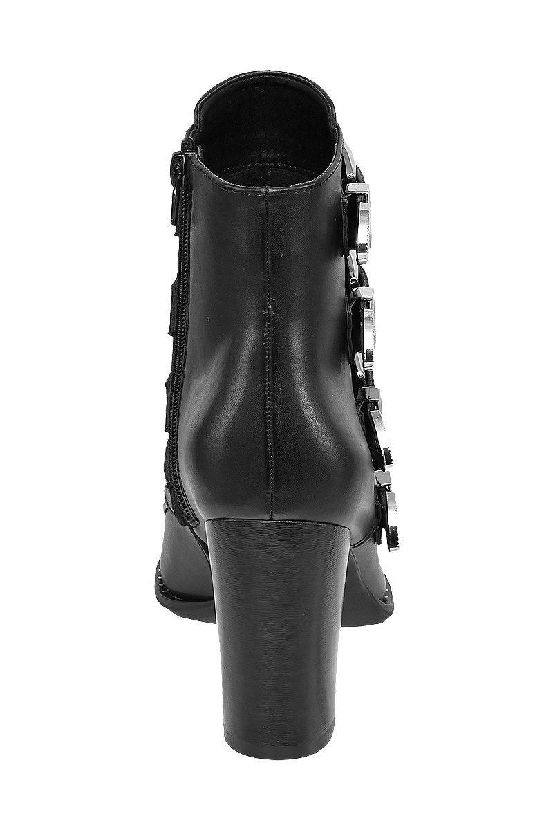 Deichmann Rita Ora Star Collection Black Heeled Ankle Boots. 3 Deichmann Rita Ora Star Collection Black Heeled Ankle Boots. 3