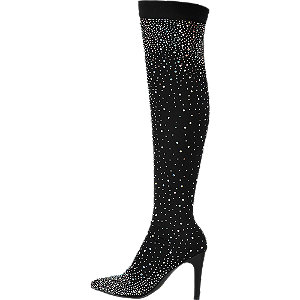 Rita Ora Star Collection Diamante Sock 