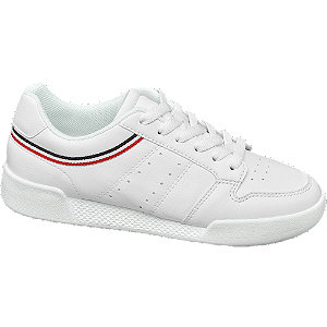 ladies white casual trainers
