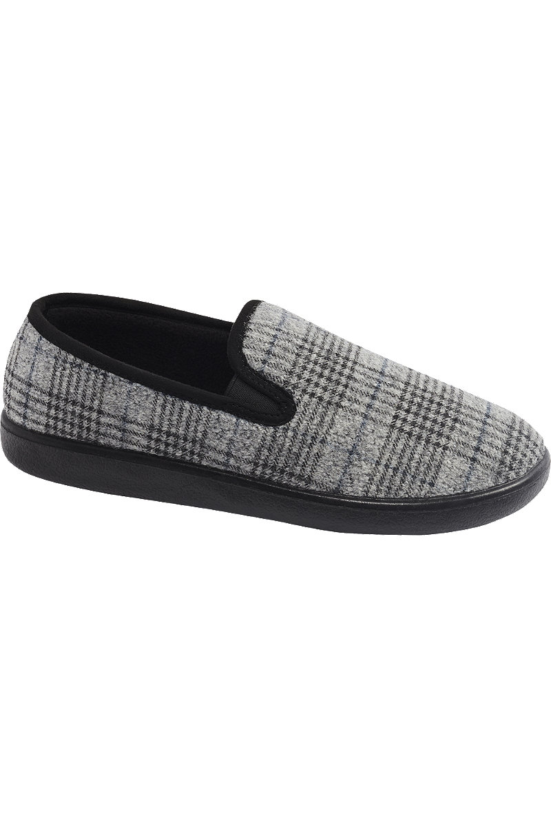 Deichmann Mens Casa Mia Grey Full Slipper . 1 Deichmann Mens Casa Mia Grey Full Slipper . 1