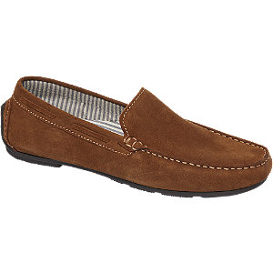 Am Shoe Bruine Suede Loafer am shoe kopen in de aanbieding