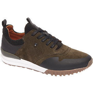 Am Shoe Groene Suede Sneaker am shoe kopen in de aanbieding