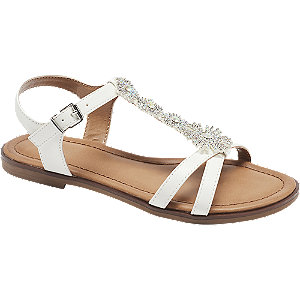 Levně Bílé sandály Graceland