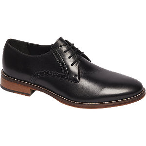 Borelli Zwarte Geklede Schoen Vetersluiting borelli kopen in de aanbieding