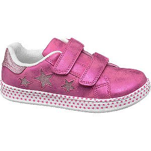Cupcake Couture Roze Metallic Sneaker Klittenband cupcake couture kopen in de aanbieding
