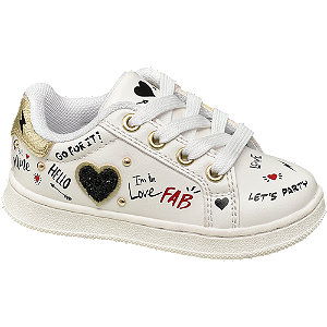 Cupcake Couture Witte Sneaker Print cupcake couture kopen in de aanbieding