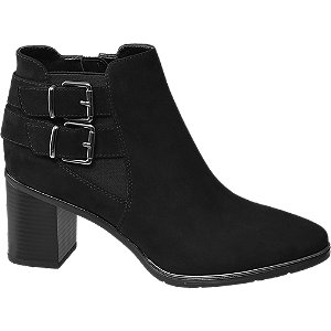 Graceland Zwarte Enkellaars Gespen graceland kopen in de aanbieding Graceland Zwarte Enkellaars Gespen graceland kopen in de aanbieding