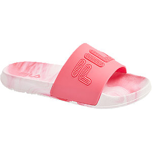 Clearance Slippers Fila Badslippers Kind Top Badslippers Fila Roze