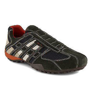 Geox Snake Herren Slipper Grau, dunkelgrau, 42